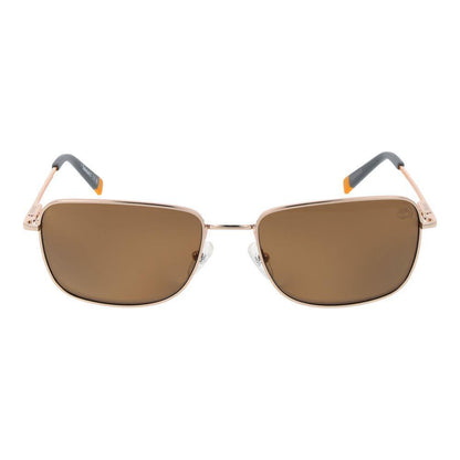 Timberland Gold Metal Sunglasses