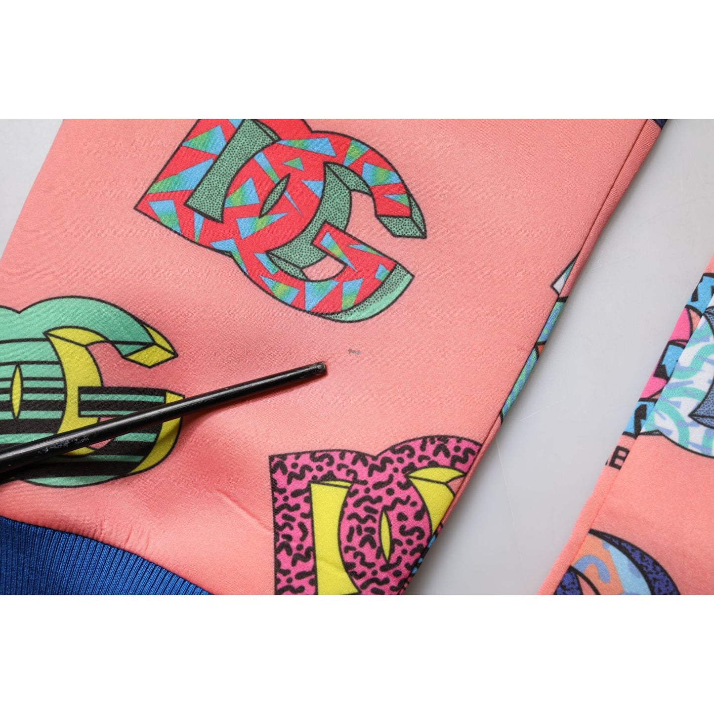 Dolce & Gabbana Pink Logo Monogram Jogger Sweatpants Pants