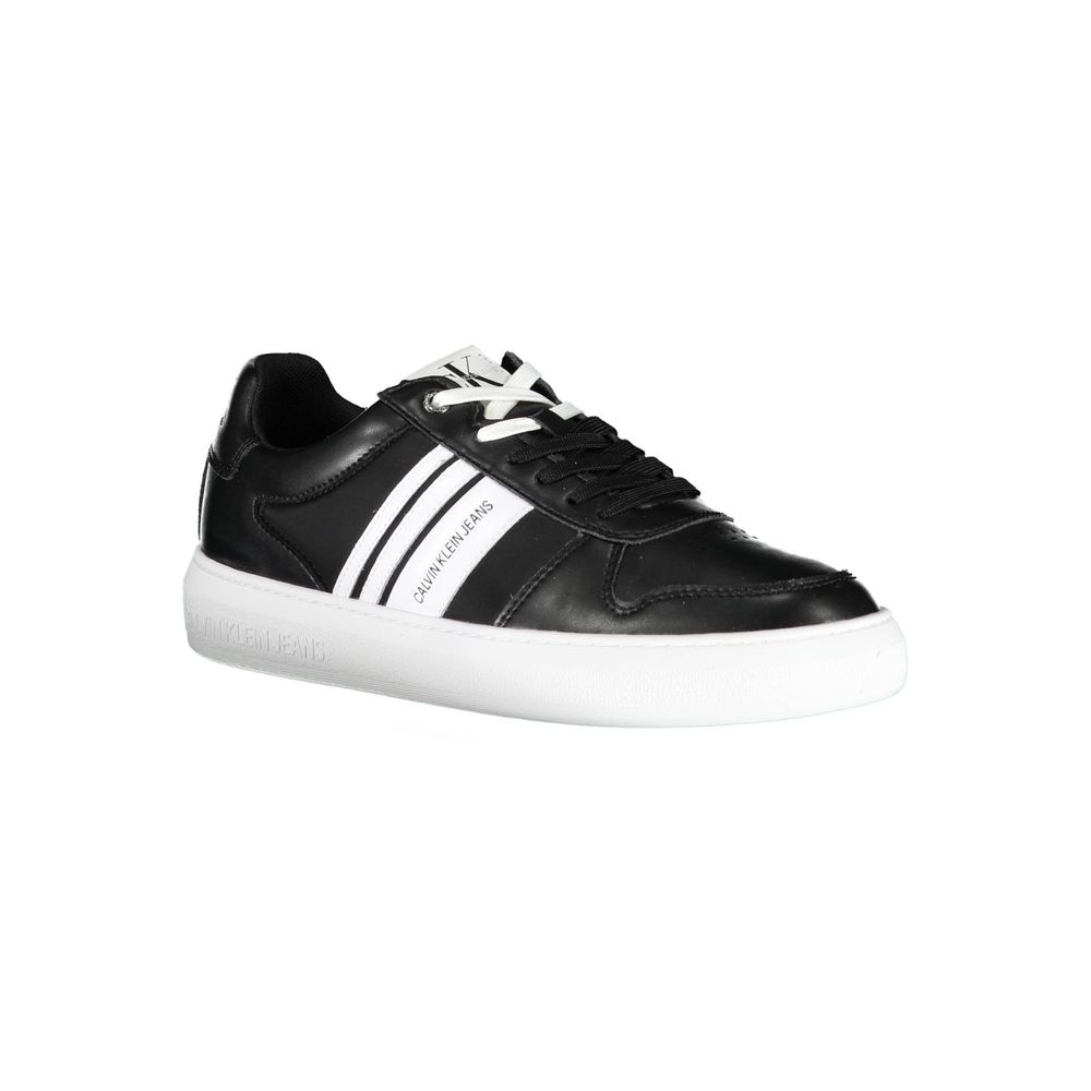 Calvin Klein Black Polyester Sneaker