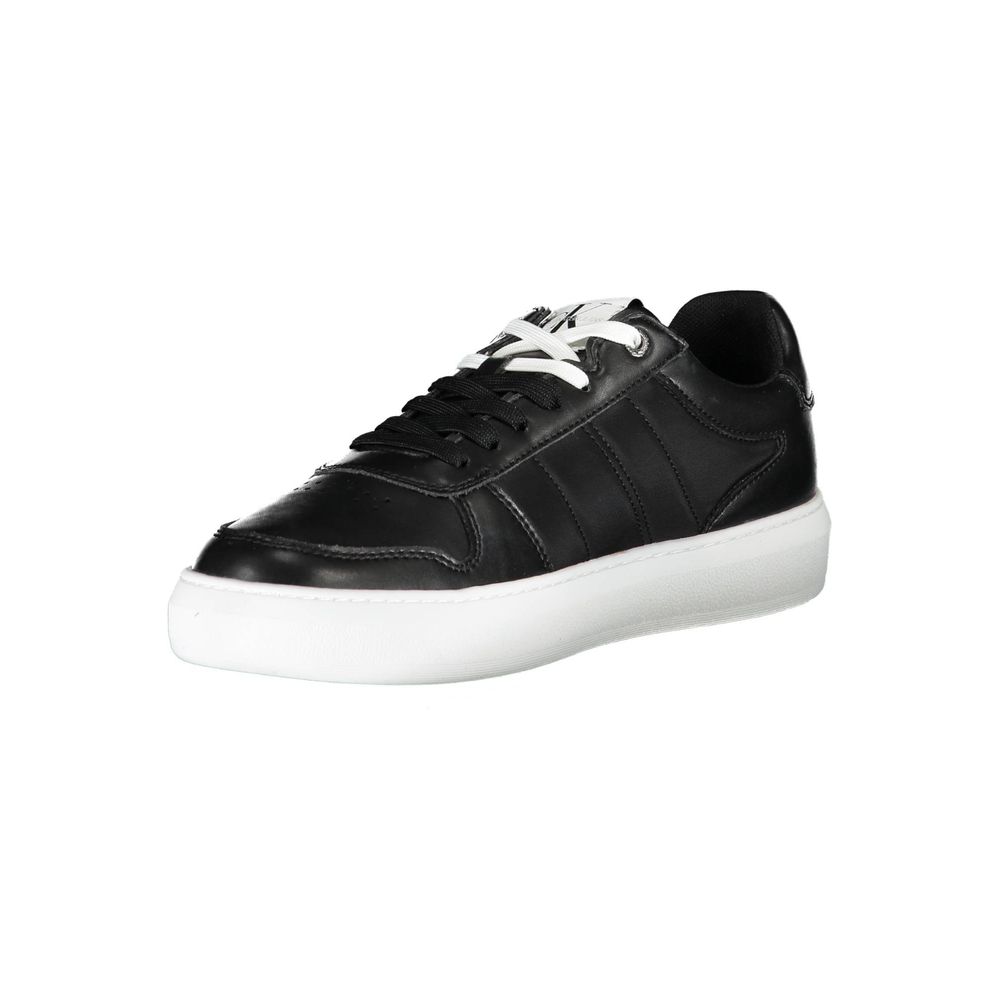 Calvin Klein Black Polyester Sneaker