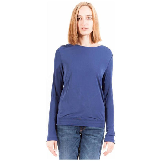 Gant Blue Viscose Women T-Shirt GA-1138-S
