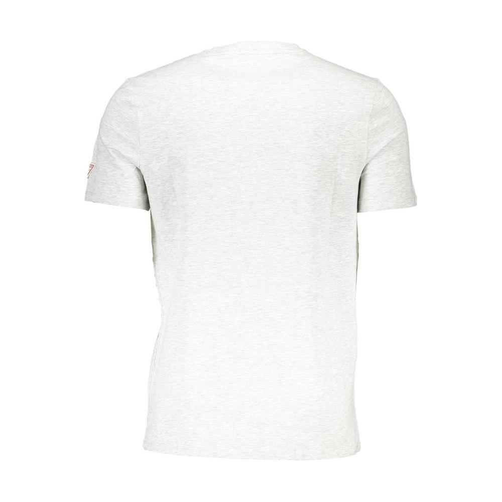 Guess Jeans Gray Cotton T-Shirt