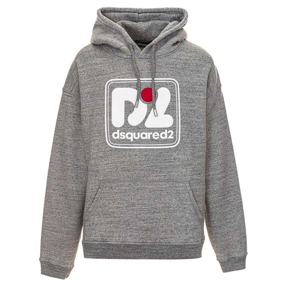 Dsquared² Gray Cotton Sweatshirt