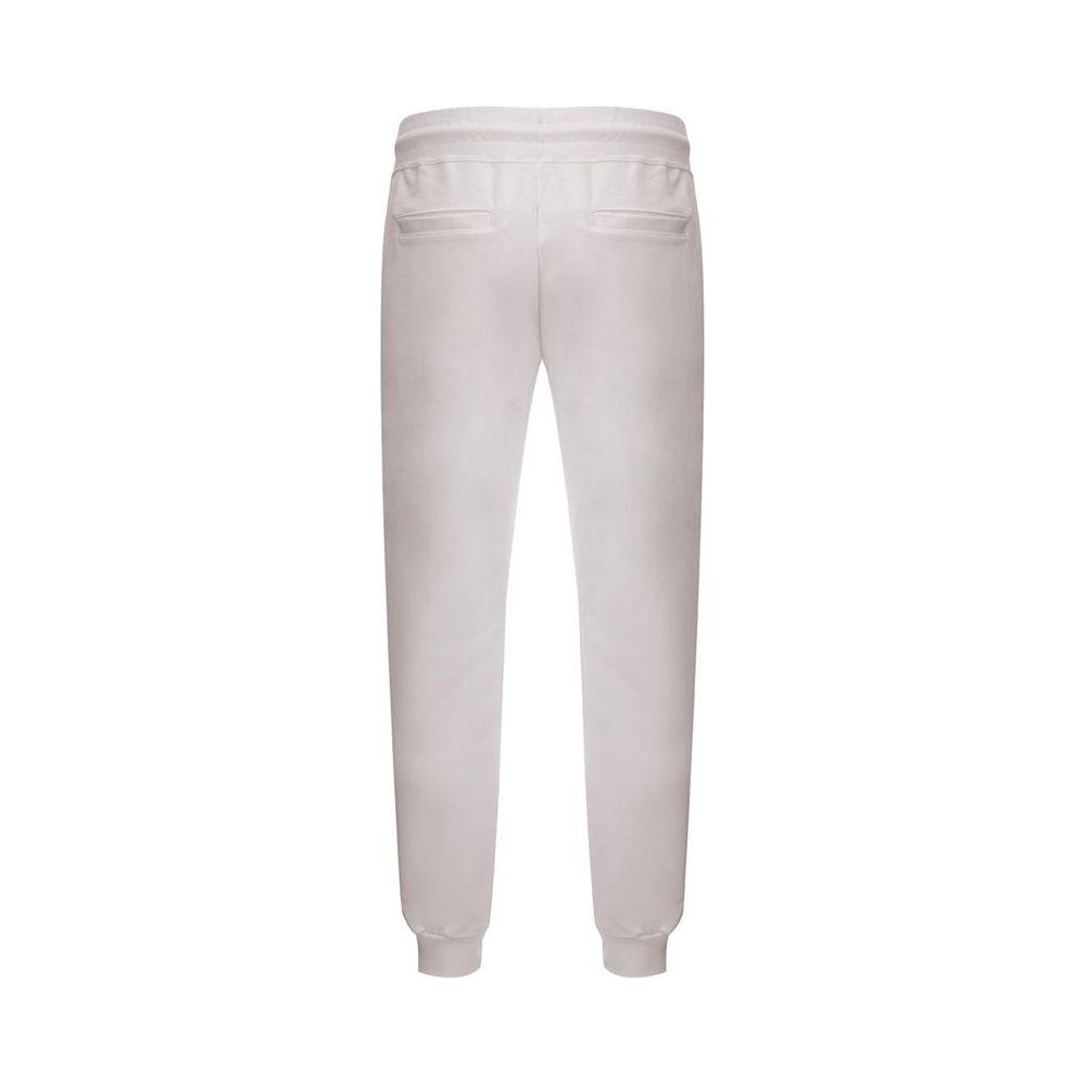GCDS Elevate Your Wardrobe with Chic White Cotton Pants