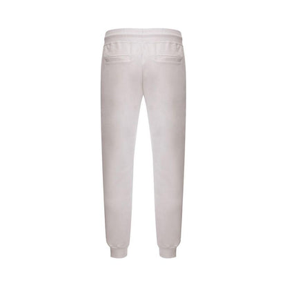 GCDS Elevate Your Wardrobe with Chic White Cotton Pants