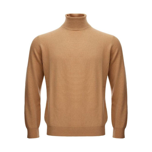 KANGRA Elegant Woolen Brown Sweater for Men