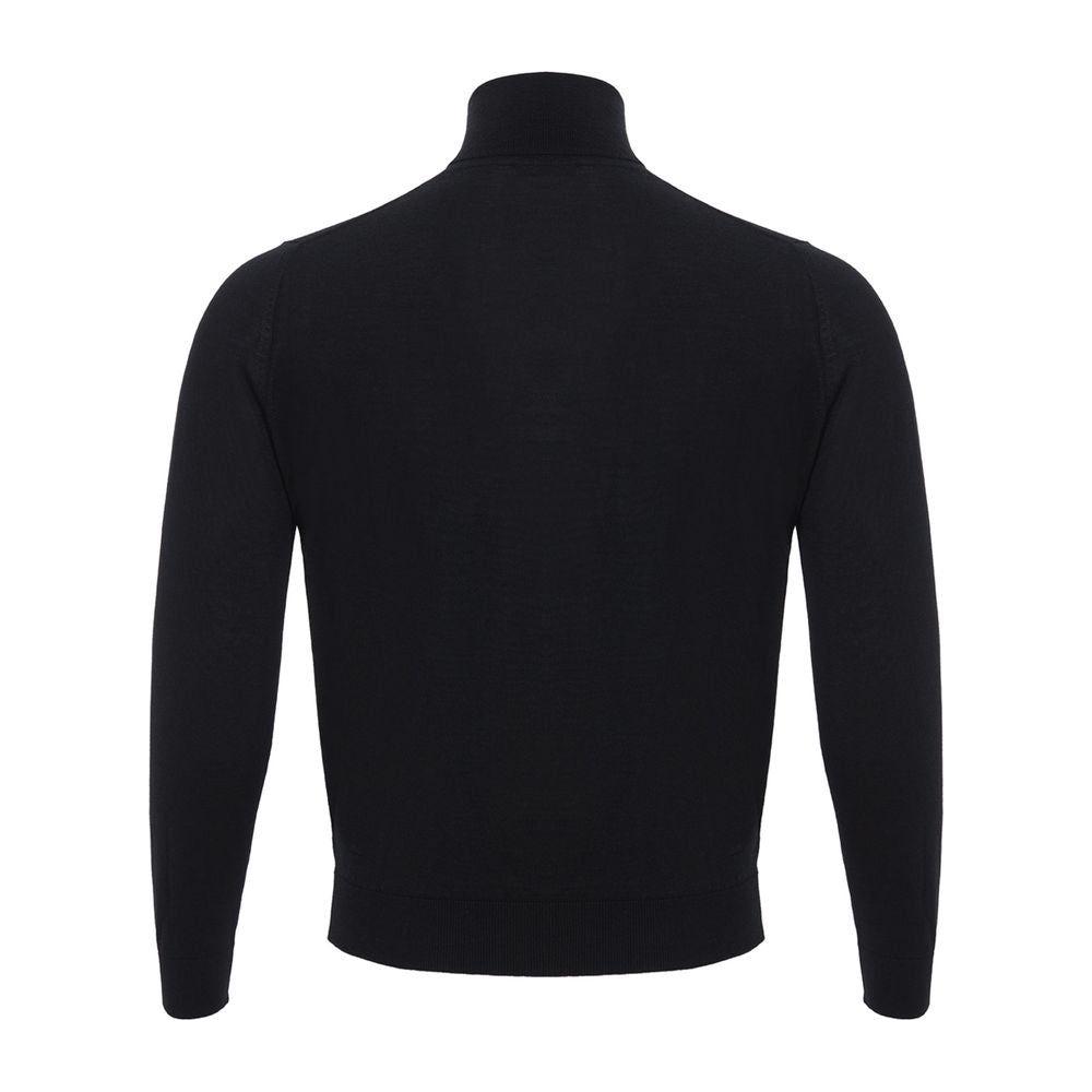 Colombo Italian Cashmere Luxury Black Sweater