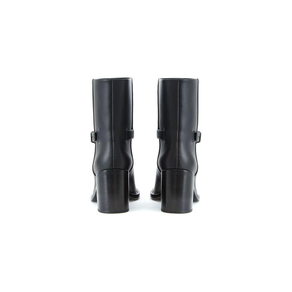 Burberry Black Leather Boot