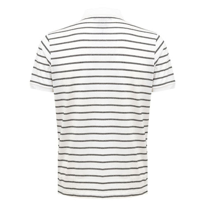 Dunhill White Cotton Polo Shirt