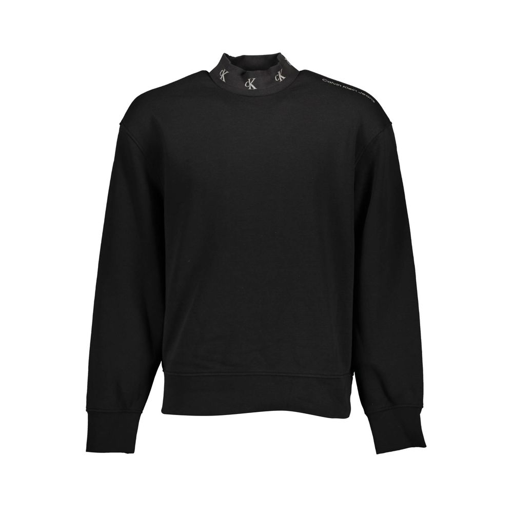 Calvin Klein Black Cotton Sweatshirt