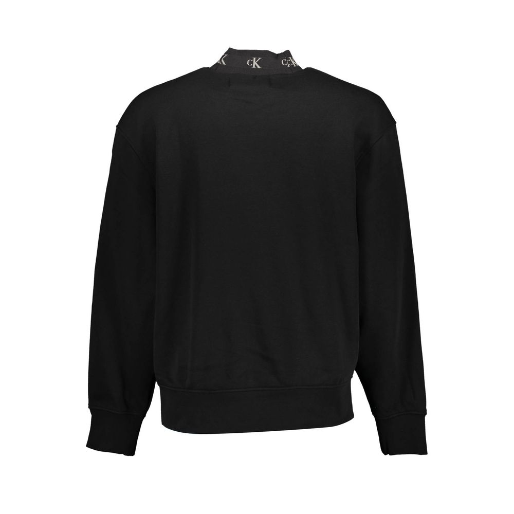 Calvin Klein Black Cotton Sweatshirt