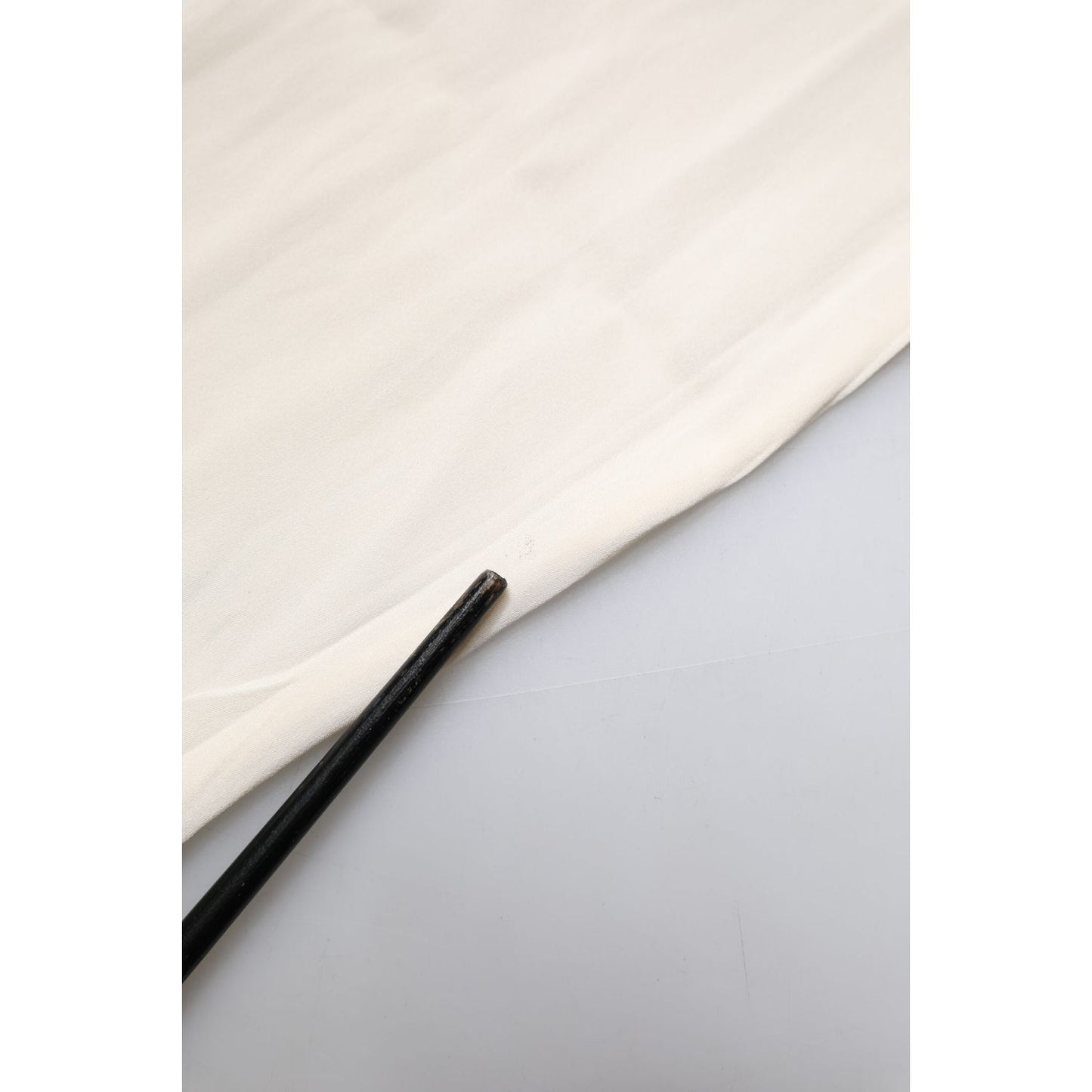 Dolce & Gabbana Cream Floral Lace Long Sleeves Blouse Top