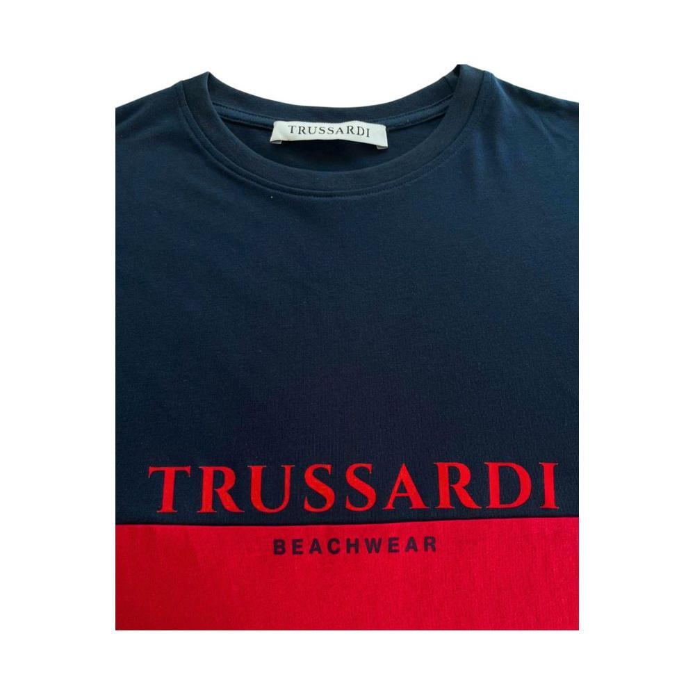 Trussardi Beachwear Red Polyester T-Shirt