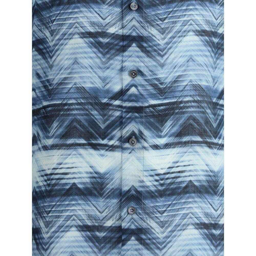 Missoni Short sleeve Shirt ZigZag pattern MI-US25SJ0GBW00VVS72JM-XS