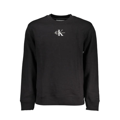 Calvin Klein Black Cotton Sweatshirt