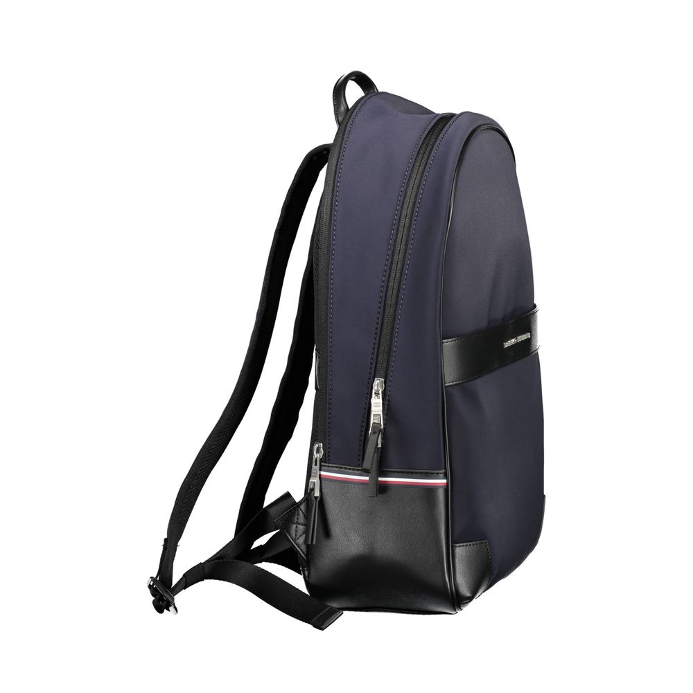 Tommy Hilfiger Blue Polyester Backpack