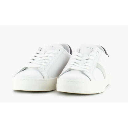 D.A.T.E White Leather Sneaker