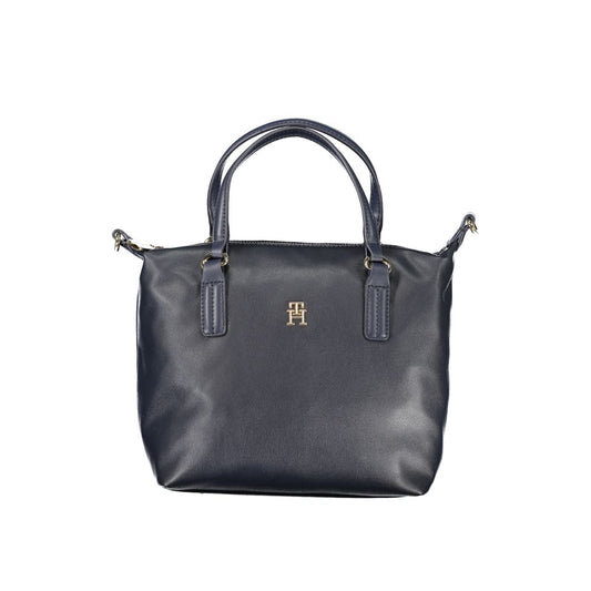 Tommy Hilfiger Blue Polyester Handbag TO-27569