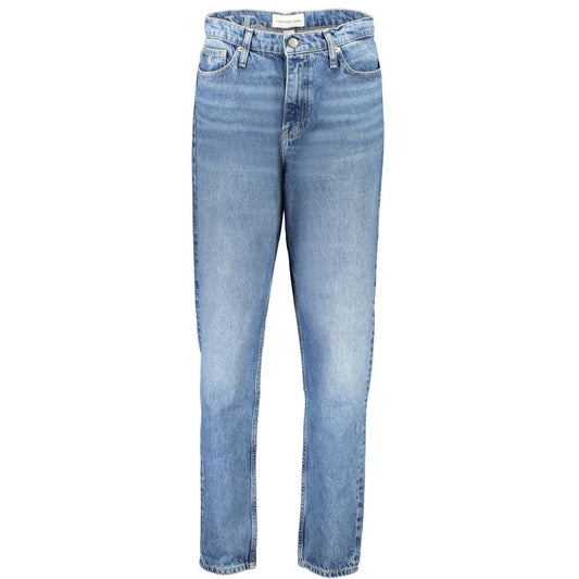 Calvin Klein Blue Cotton Jeans Denim