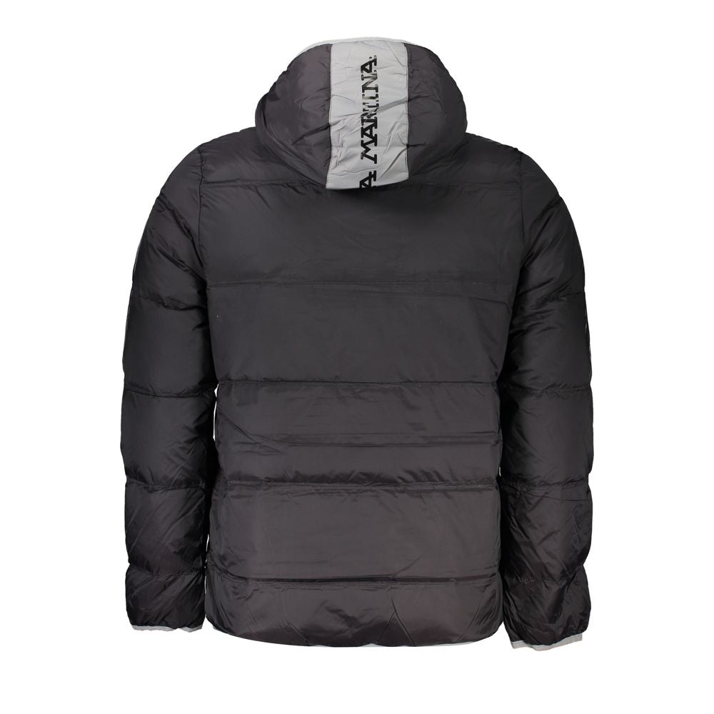 La Martina Black Polyamide Men Jacket