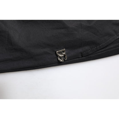 Dolce & Gabbana Black Cotton TAORMINA Formal 2 Piece Suit