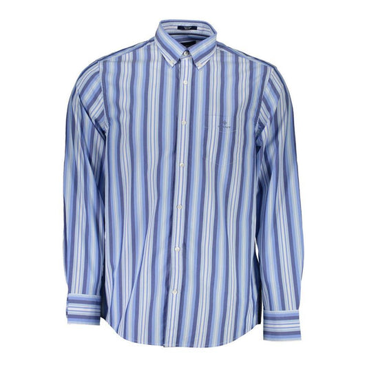 Gant Blue Cotton Men Shirt