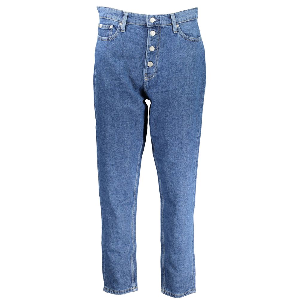 Calvin Klein Blue Cotton Jeans Denim