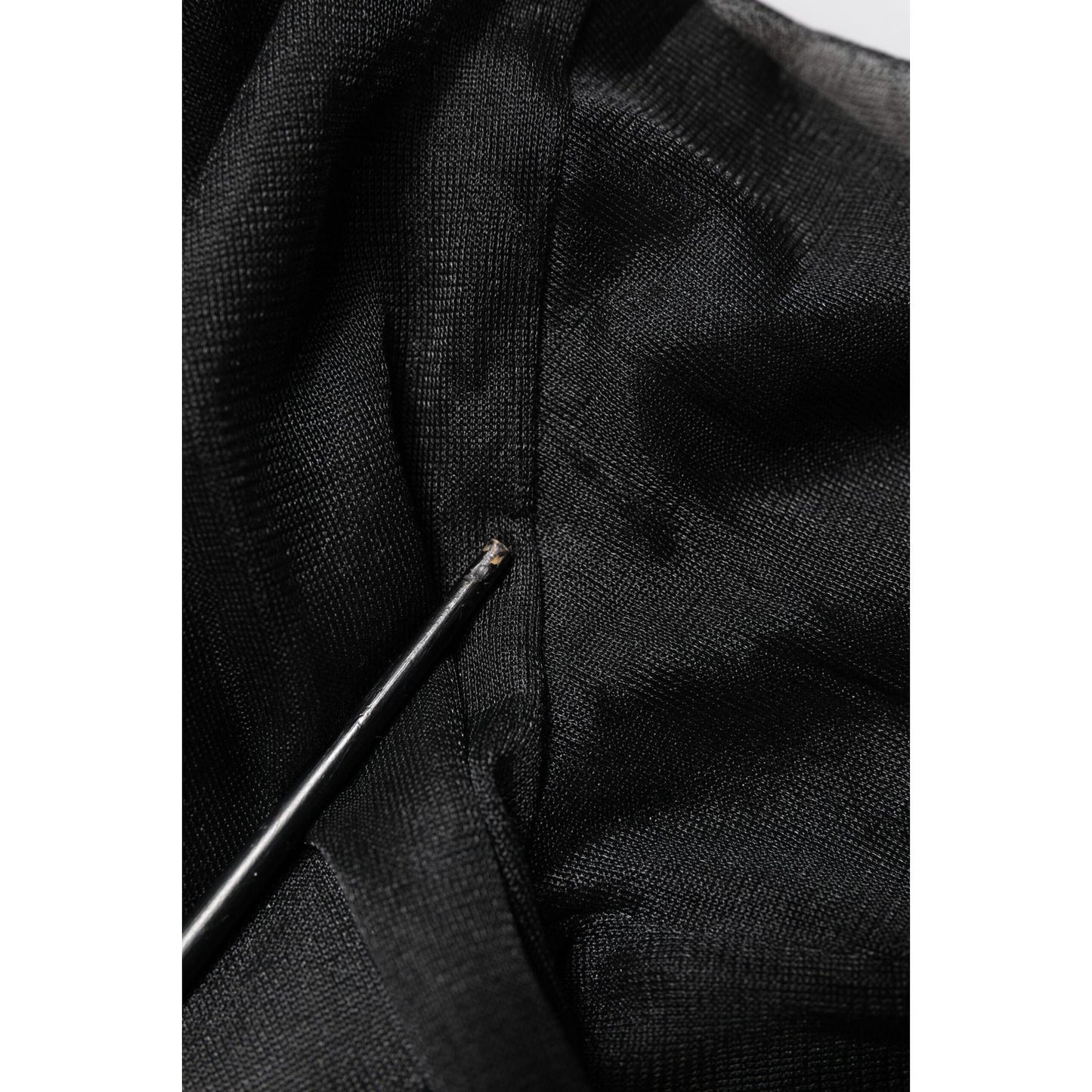 Dolce & Gabbana Black Logo Knitted Crewneck Pullover Sweater