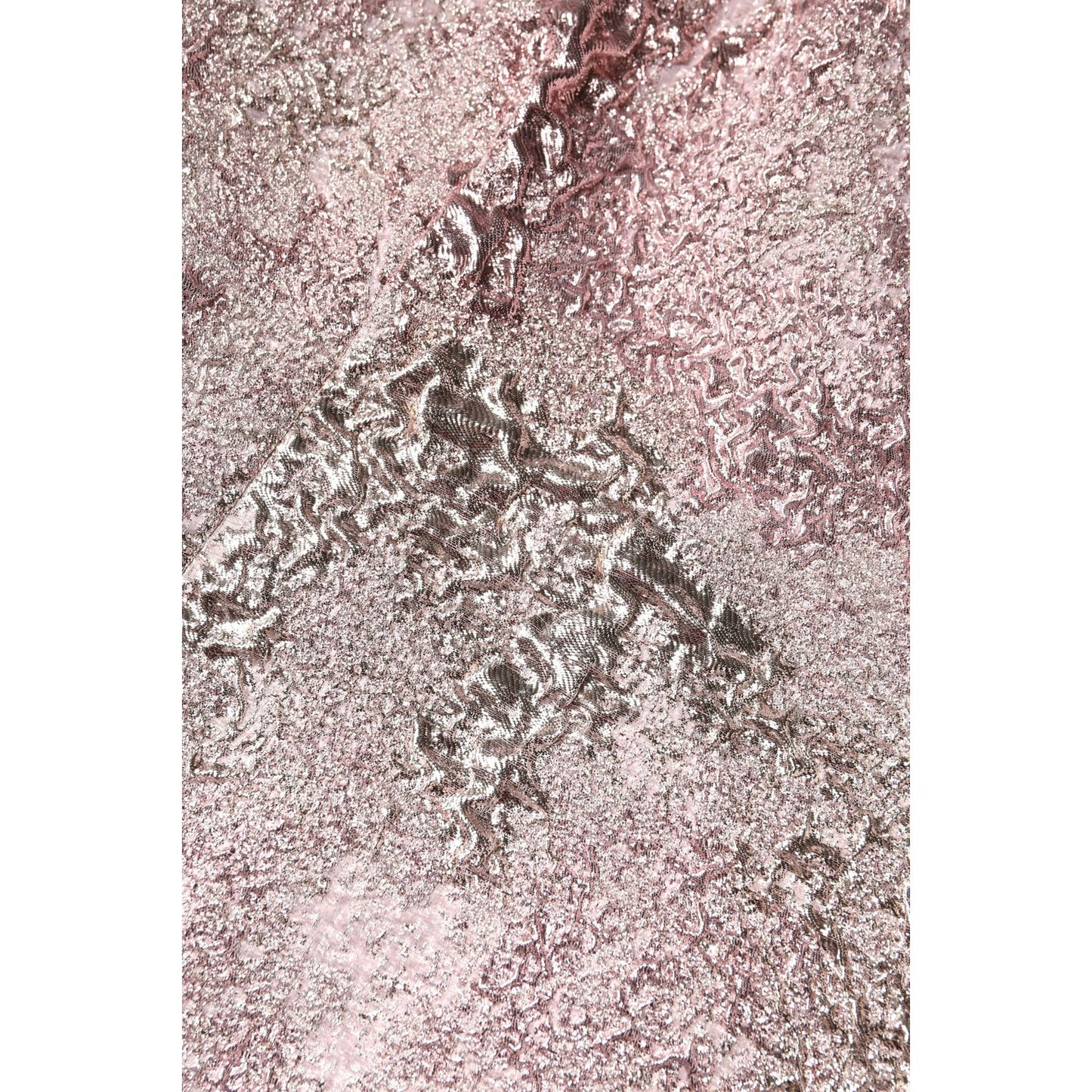 Dolce & Gabbana Pink Jacquard Sleeveless Sheath Mini Dress