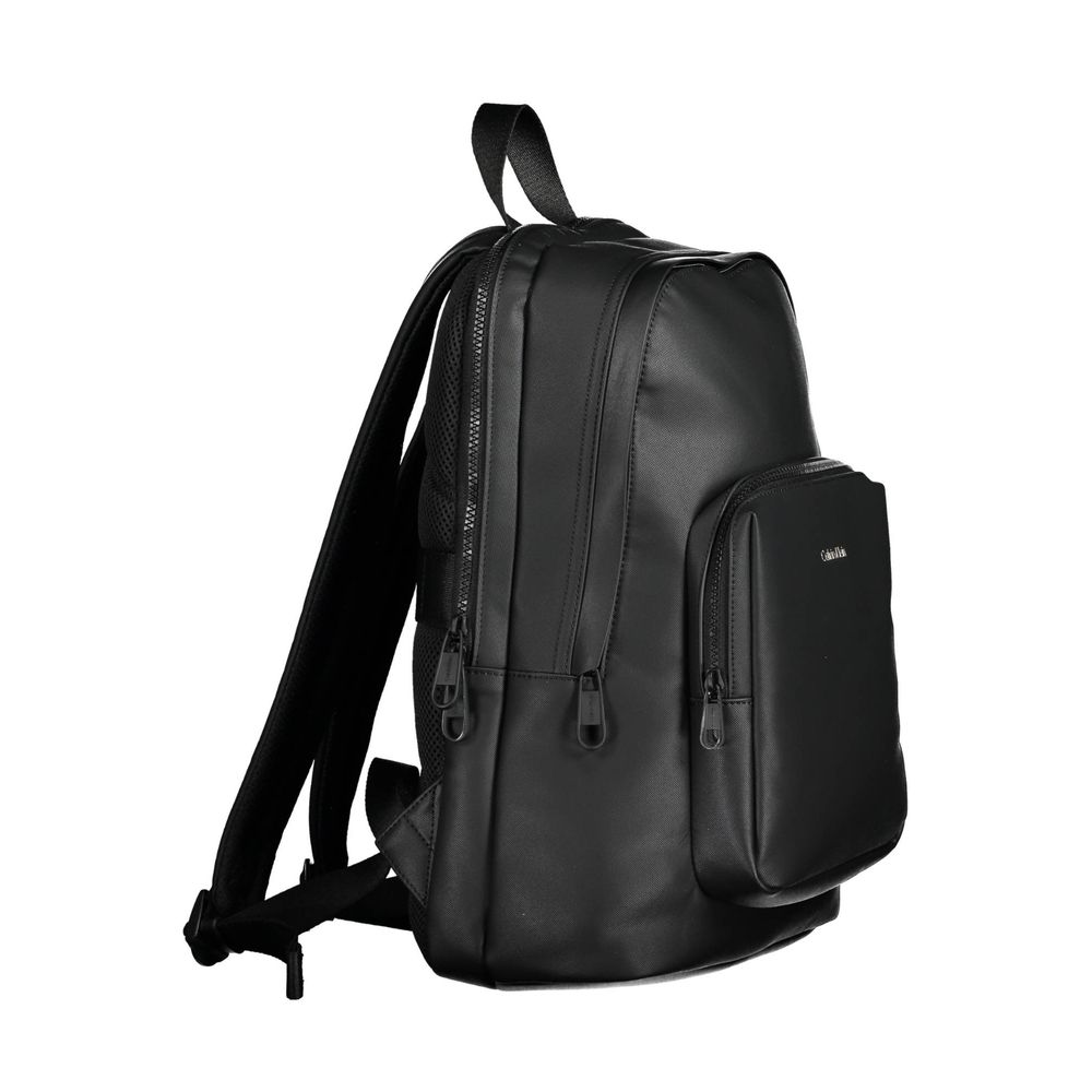 Calvin Klein Black Polyester Backpack