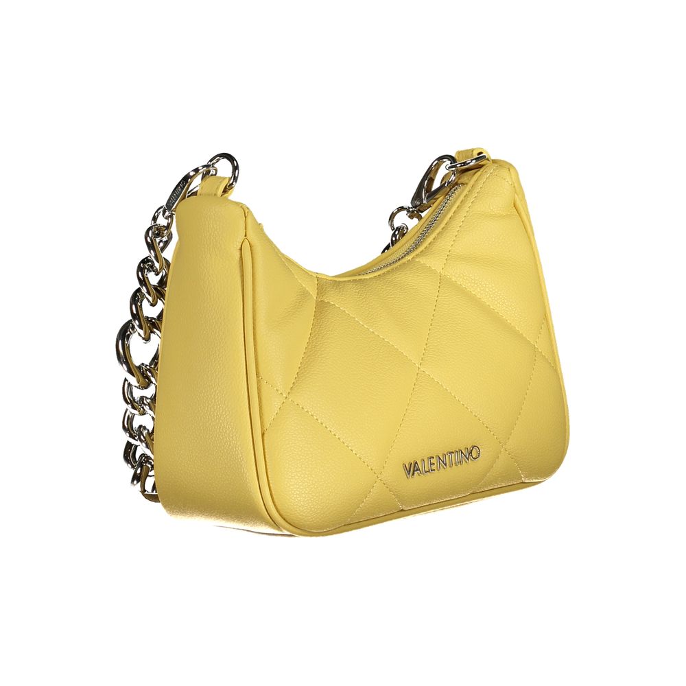 Mario Valentino Yellow Polyethylene Handbag