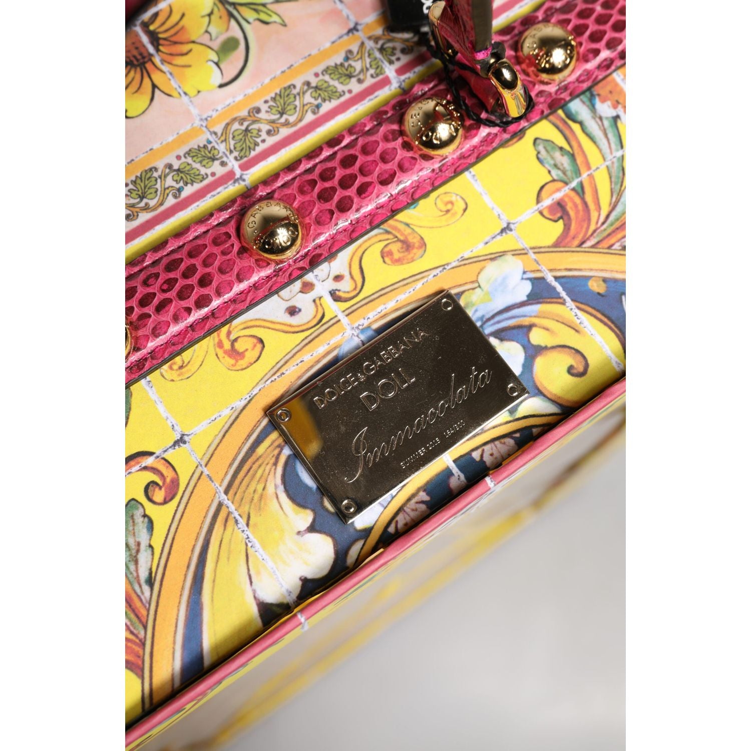 Dolce & Gabbana Black Dress Ceramic Porcelain Fashion Leather Sicily Dolls