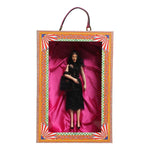 Dolce & Gabbana Black Dress Ceramic Porcelain Fashion Leather Sicily Dolls