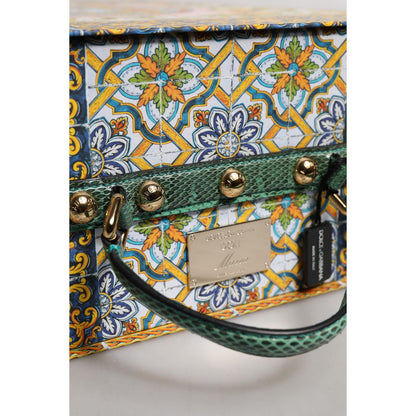 Dolce & Gabbana Black Dress Ceramic Porcelain Fashion Leather Sicily Dolls