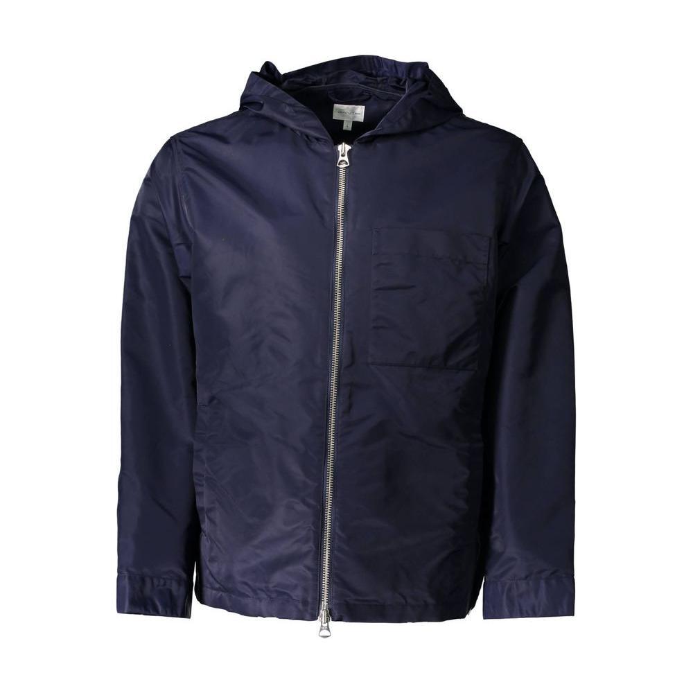 Gant Blue Nylon Men Jacket GA-1213-S