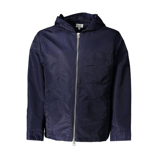 Gant Blue Nylon Men Jacket GA-1213-S