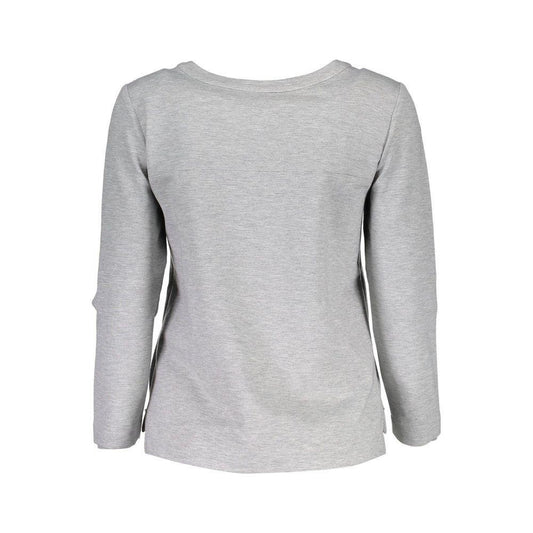 Gant Gray Elastane Unisex Sweatshirt GA-1275-XS