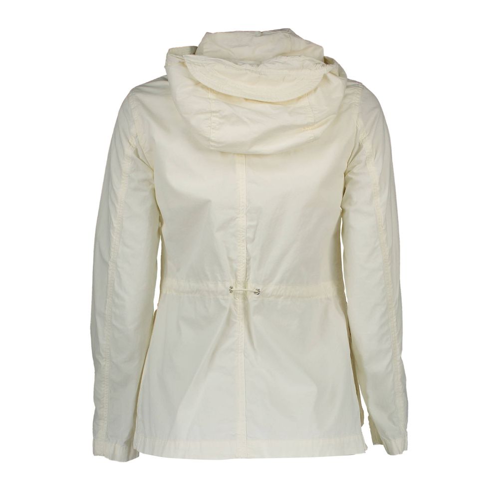 Gant White Cotton Jackets & Coat