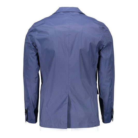 Gant Blue Nylon Men Jacket GA-3877-IT50 | L