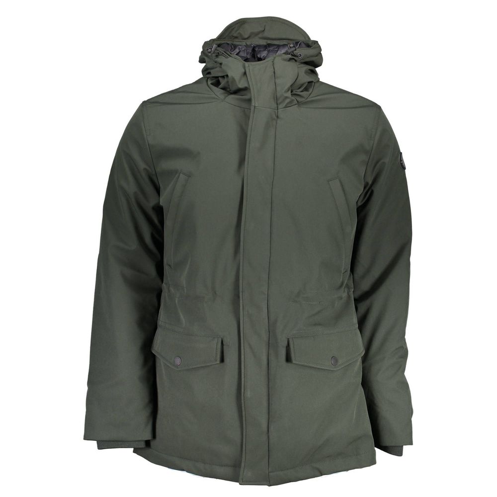 U.S. POLO ASSN. Green Polyester Jackets & Coat