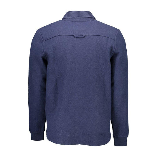 Gant Blue Wool Men Sweater GA-5202-S