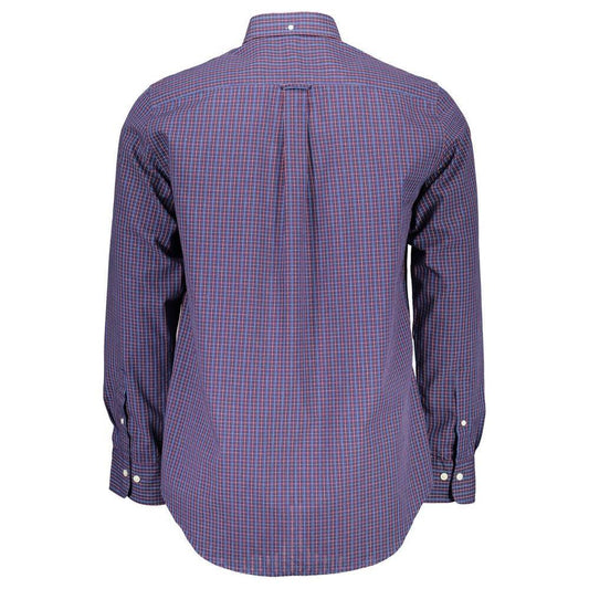 Gant Blue Cotton Men Shirt GA-5625-S