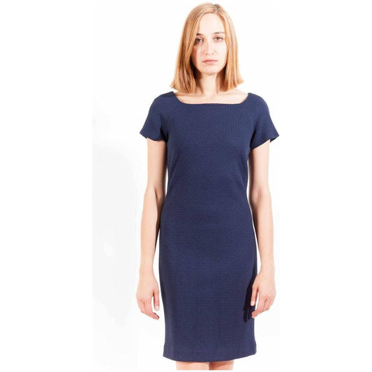 Gant Blue Viscose Dress GA-5951-44