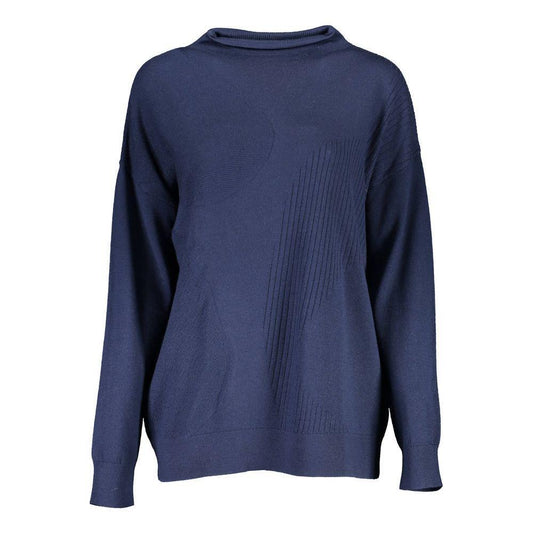 Gant Blue Wool Sweater GA-6649-XS
