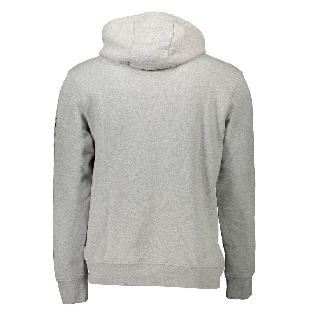 Napapijri Gray Cotton Men Sweater