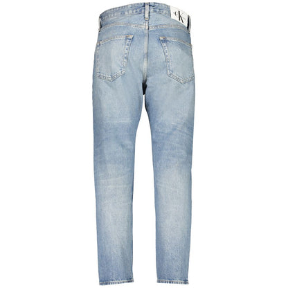 Calvin Klein Blue Cotton Men Jeans