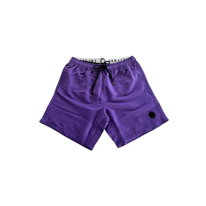 Trussardi Beachwear Purple Polyester Men Swim Short