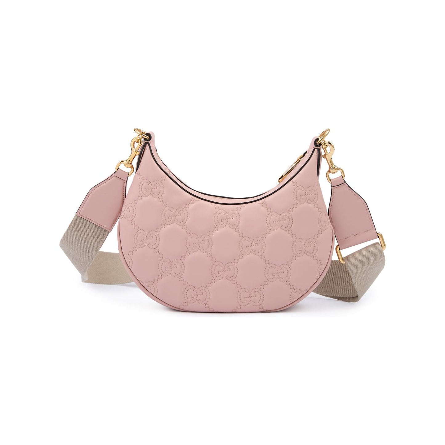 Gucci Light Pink Leather Shoulder Bag 739709UM8HG5941