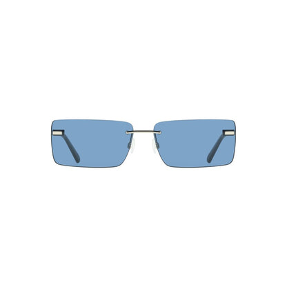 Calvin Klein Blue Metal Sunglass