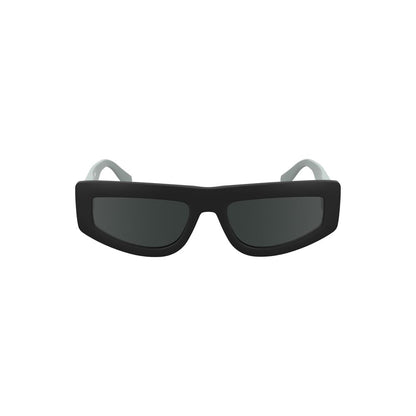 Calvin Klein Black Bio Based Fabric Sunglass